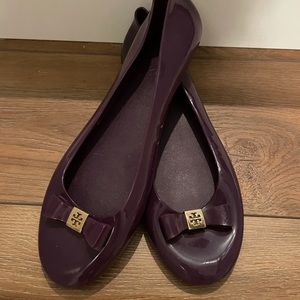 Tory Burch jelly shoes